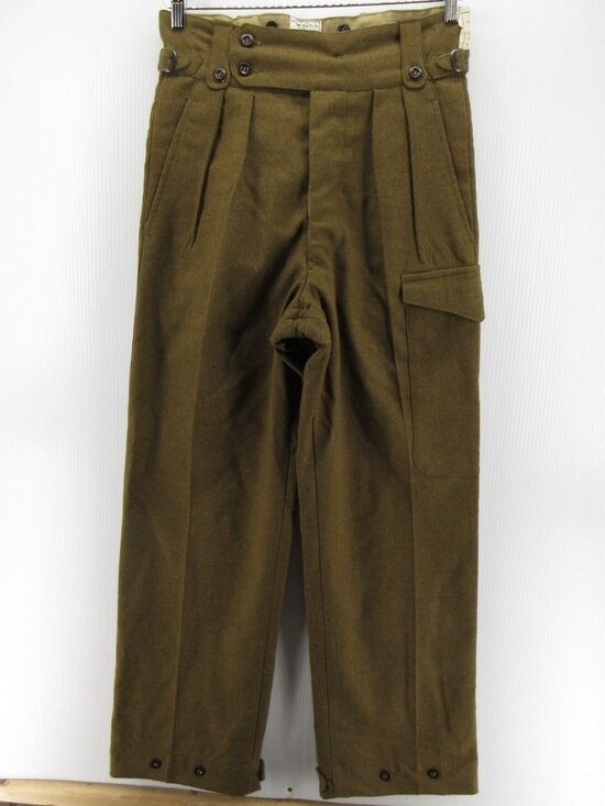 Carter Smith & Co Other - VGT Australian Army Pants 31X32 50s Battledress Cargo 60s DEADSTOCK NEW